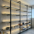 MEFRBL1-25 Black metal frame with floting shelves (price in sq ft)
