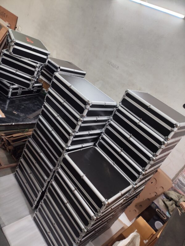 Product Sample Kit - Aluminium + Chrome Finish + High density 80mm foam
