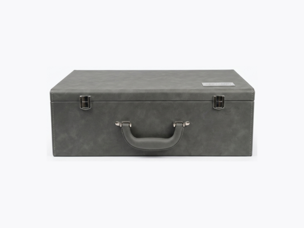 Product Sample Kit - MDF with Grey Leather finish + High Density 80mm Foam