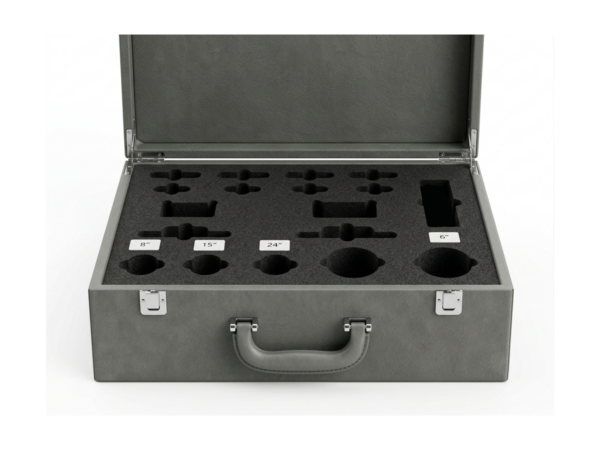 Product Sample Kit - MDF with Grey Leather finish + High Density 80mm Foam