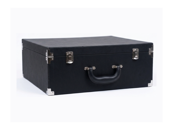 SKLEGR152006 (1 Product Sample Kit - MDF with Black Leather finish + High Density 80mm Foam
